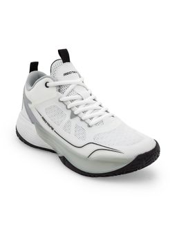 Red Tape - Men Lace Up Round Toe White Sneakers