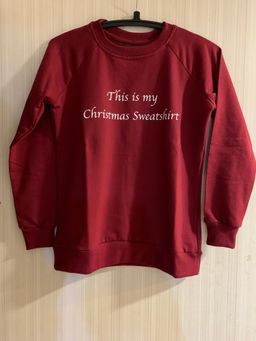 ASHTAG - Christmas Unisex Maroon Sweatshirt