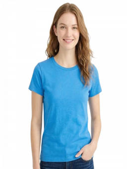 J.Crew - Blue V-Neck Slim Fit T-Shirt (XL)