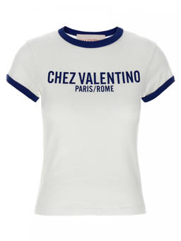 Valentino - Blue Chez Valentino T-Shirt (M)