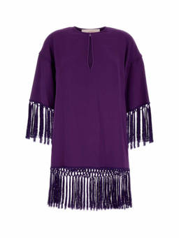 Valentino - Purple Cady Dress (S)