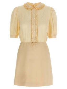 Valentino - Beige Midi Dress (S)