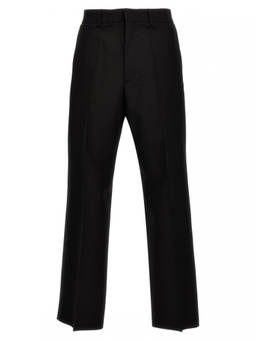 Valentino - Black Flat Front Pant