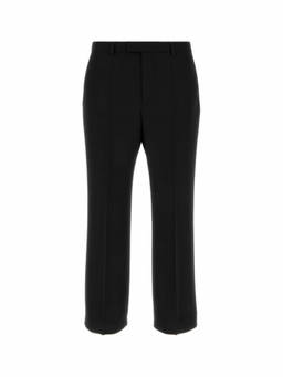 Valentino - Black Flat Front Pant