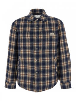 Dunst - Navy Blue Check Shirt