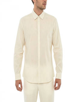 Dsquared2 - Off White Stripes Shirt