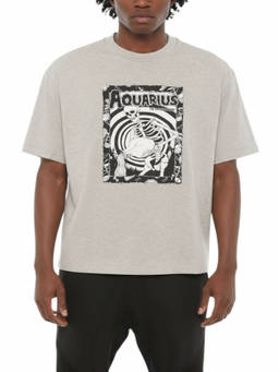 Neil Barrett - Light Grey Graphic T-Shirt (S)