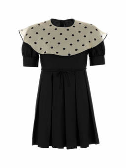 Valentino - Black Shantung Dress (S)