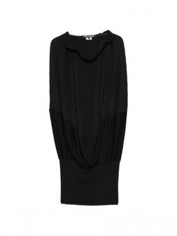 Junya Watanabe - Black Scoop Neck Top (M)