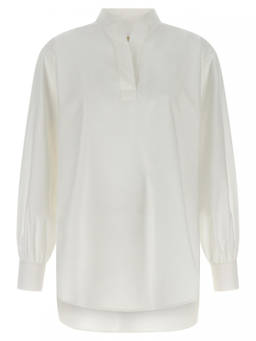 Valentino - White Band Collar Top