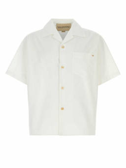 Valentino - White Poplin Shirt (M)