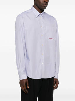 Valentino - Light Blue Striped Shirt