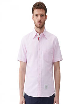 Thom Browne - Pink Regular Solid Shirt (L)