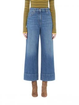 Valentino - Blue Loose High Rise Jeans (28)