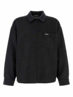Balenciaga - Dark Grey Oversized Overshirt (M)