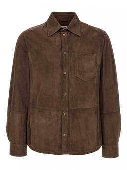 Brunello Cucinelli - Brown Suede Overshirt (L)