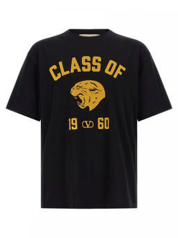 Valentino - Black Crew Neck T-Shirts