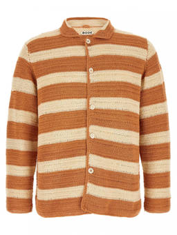 BODE - Orange Regular Striped Shirt