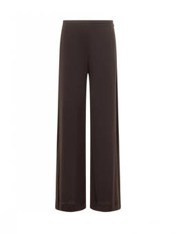 Alberta Ferretti - Brown Relaxed Flat Front Pant
