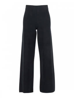 Max Mara Studio - Black Relaxed Palazzo Pant