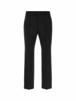 Valentino - Black Flat Front Pant (30)
