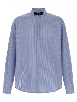 Valentino - Light Blue Stripes Shirt