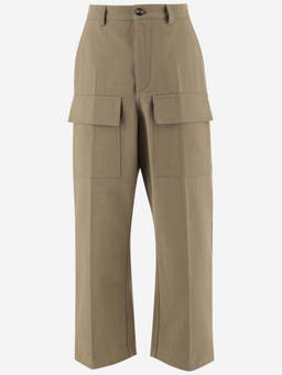 Valentino - Natural Canvas Cargo Pant (28)