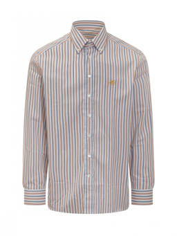 Etro - Pink Regular Stripes Shirt (M)