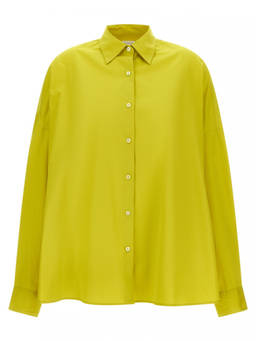 Dries Van Noten - Green Oversized Solid Shirt