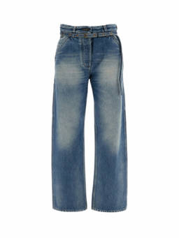 Dries Van Noten - Dark Blue Straight High Rise Jeans