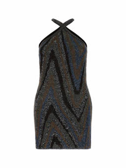 Missoni - Multicolour Halter Neck Mini Dress