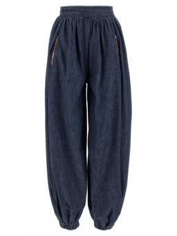 Valentino - Blue Denim Chambray Pant (24)
