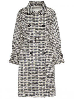 Max Mara The Cube - Black Lucio Raincoat with Belt (M)