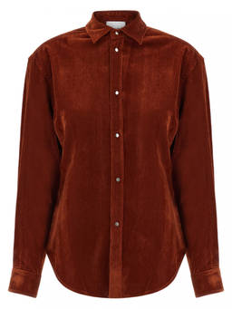 Nude - Red Relaxed Solid Shirt