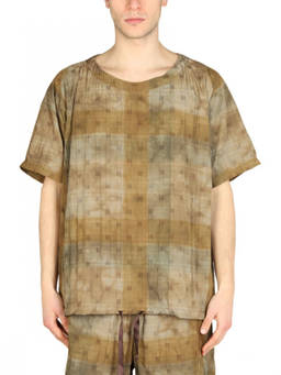 Needles - Khaki Crew Neck T-Shirt