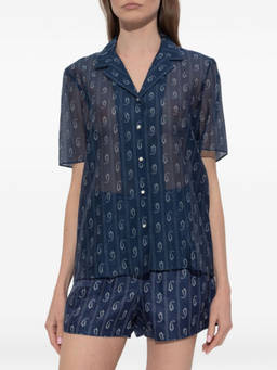 TORY BURCH - Blue Printed Shirt