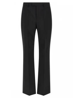 Valentino - Black Flat Front Pant