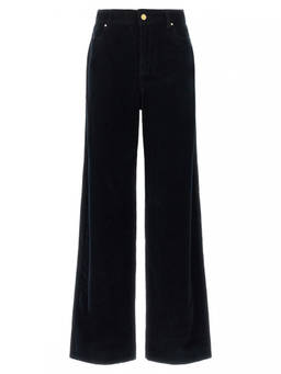 Max Mara - Dark Blue Regular Front Pant (28)
