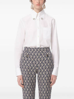 Valentino - White Cotton Poplin Shirt (M)