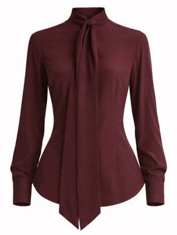 Stella McCartney - Brown Regular Solid Shirt (XL)