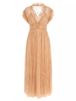 Alberta Ferretti - Pink Lace Dress