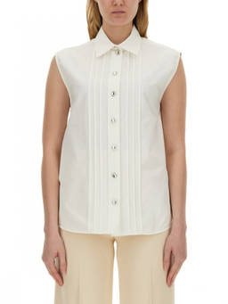Moschino - White Regular Solid Shirt (M)