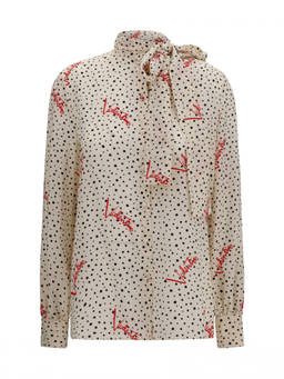 Valentino - Off White Regular Printed Shirt