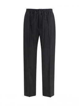 Valentino - Black Drawstring Chino Pant