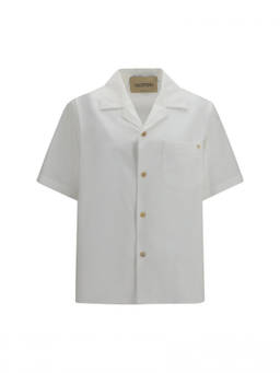 Valentino - White Oversized Solid Shirt
