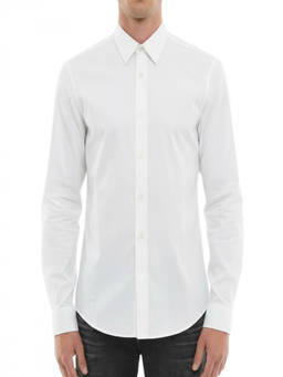 Diesel - White Regular Solid Shirt