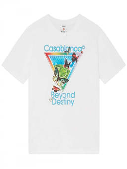 Casablanca - White Crew Neck T-Shirt