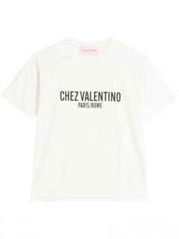 Valentino - White Cotton T-Shirt