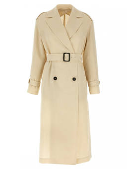 Max Mara Studio - Beige Vieste Trench Coat (S)