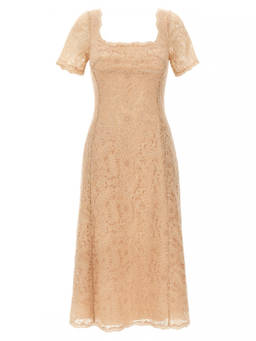 Ermanno Scervino - Light Yellow Lace Dress (XL)